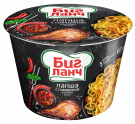 Instant noodles BIG LUNCH with flavored beef- hot  90 g